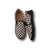 Adult Slide in Black Checked