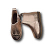 LIARA Children's Boot in Rose Gold Metallic Leather