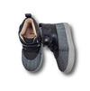 BLAKE Children's Boot in Herringbone and Black Leather