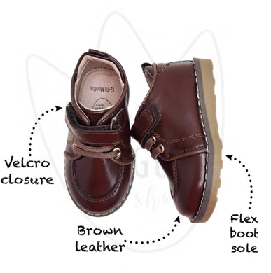 HARRISON Shoe in Dark Brown