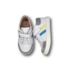EVERETT Children's Low-Top Sneaker in White Leather