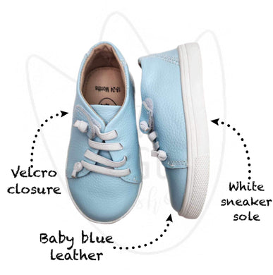 ZACKERY Lowtop in Light Blue