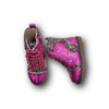 ELLIE JOY Children's Boot in Irridescent Pink and Sparkles