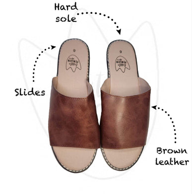 EMPEROR COLLECTION Adult Sandal in Brown