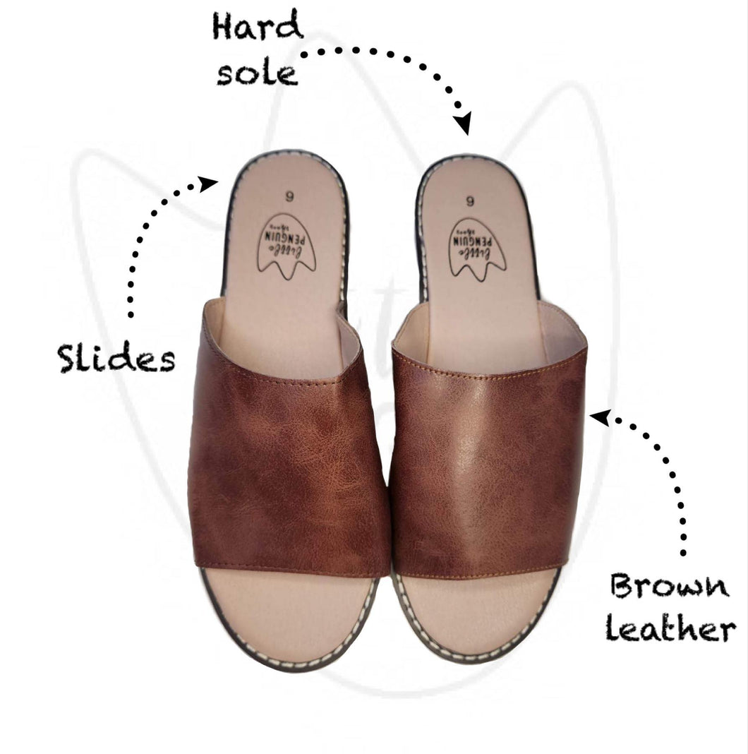 EMPEROR COLLECTION Adult Sandal in Brown