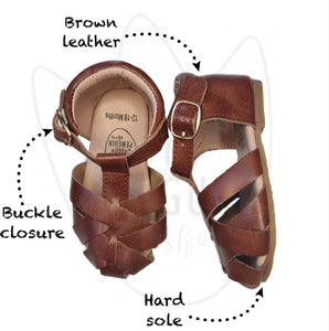 PAISLEE Sandal in Brown